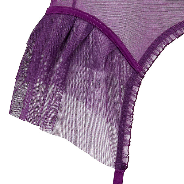Kitty Purple Suspender